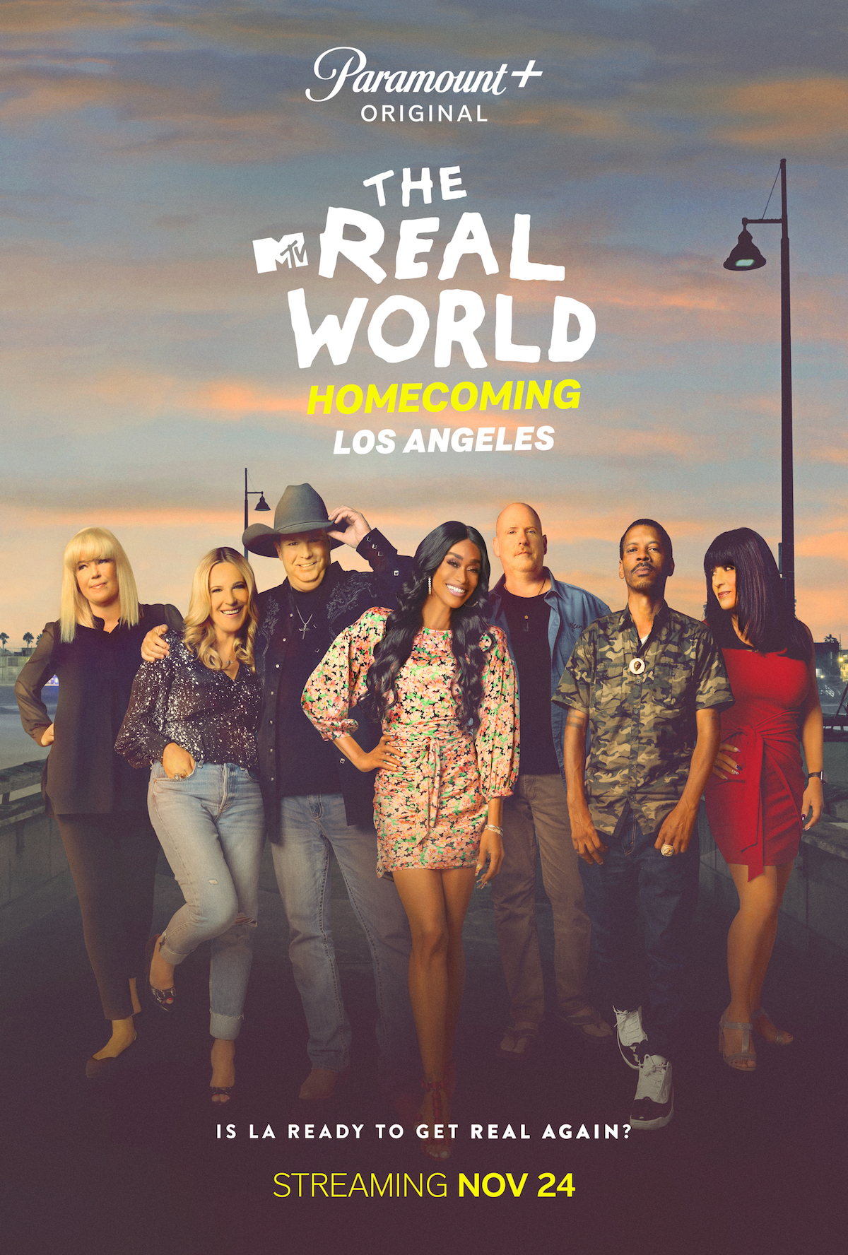 Poster with cast photo for 'The Real World Homecoming: Los Angeles'