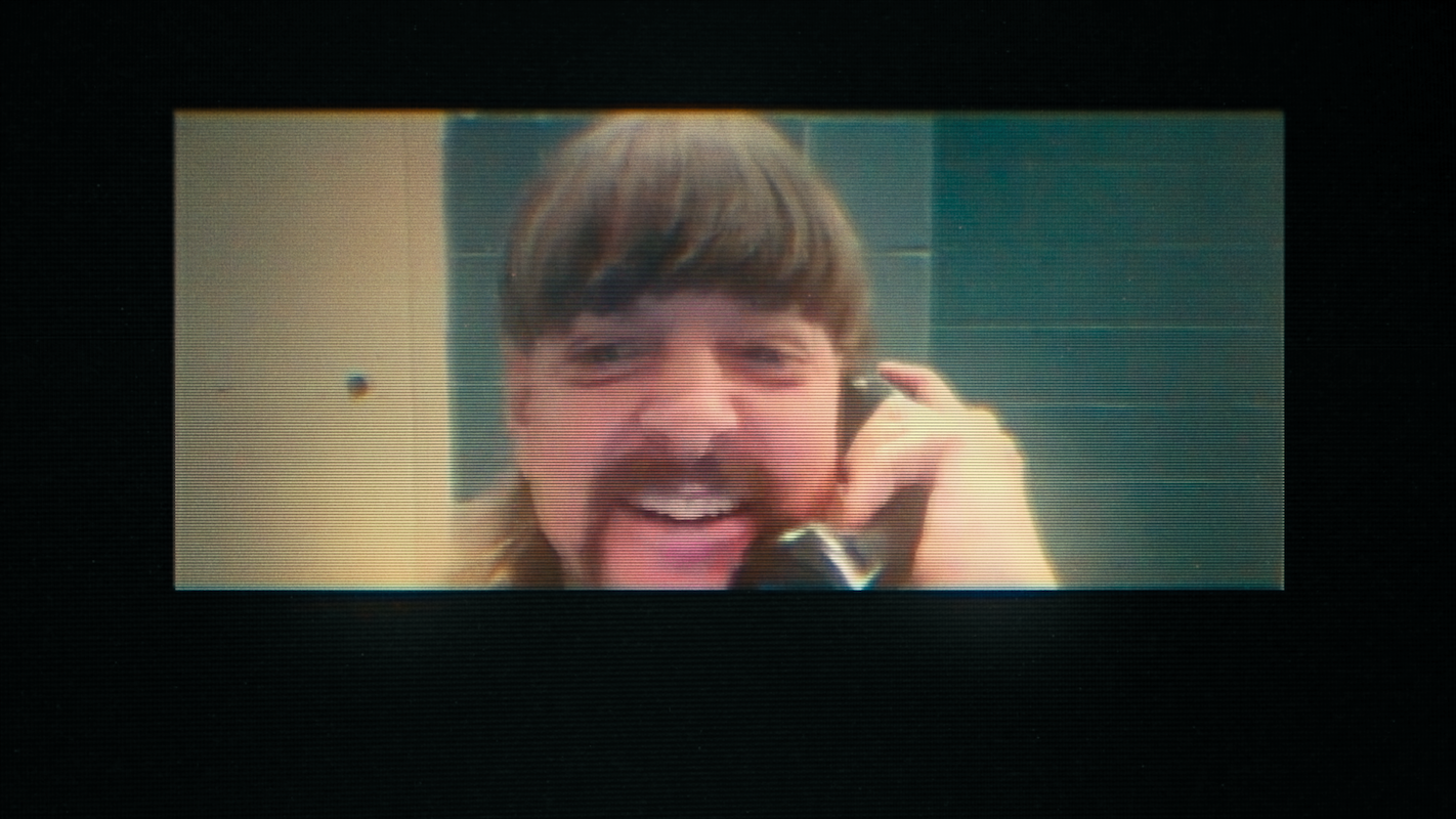 Tiger King 2: Joe Exotic holds a phone receive in prison