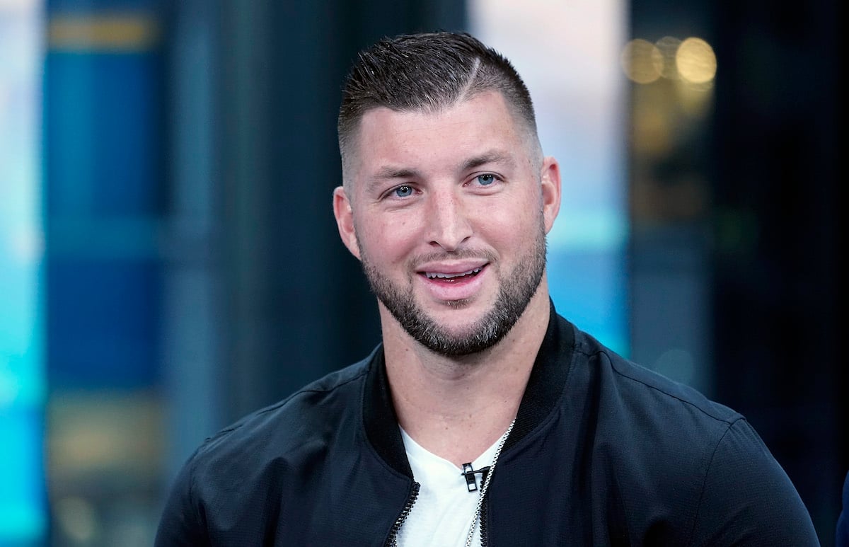 Tim Tebow on 'Fox & Friends' on October 9, 2019, in New York City