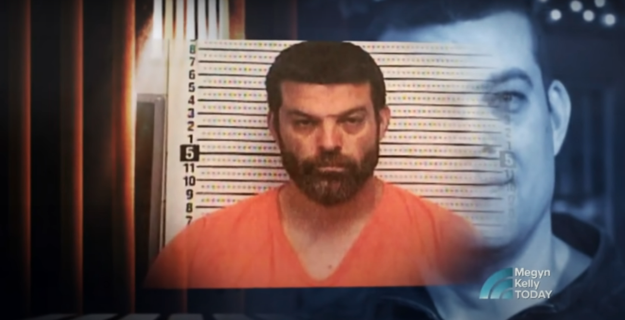 Toby Willis mugshot in screencap from 'Megyn Kelly Today'