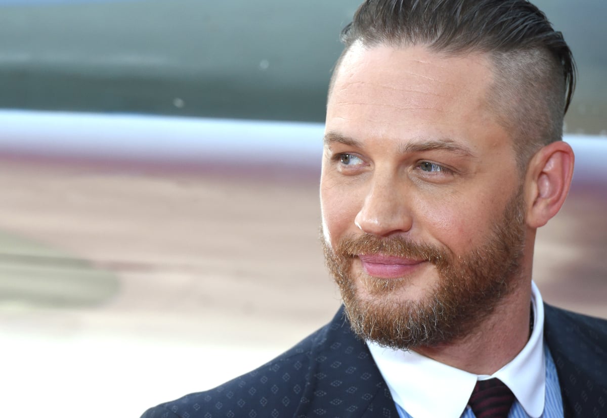 Tom Hardy attends the 'Dunkirk' World Premiere at Odeon Leicester Square on July 13, 2017 in London, England