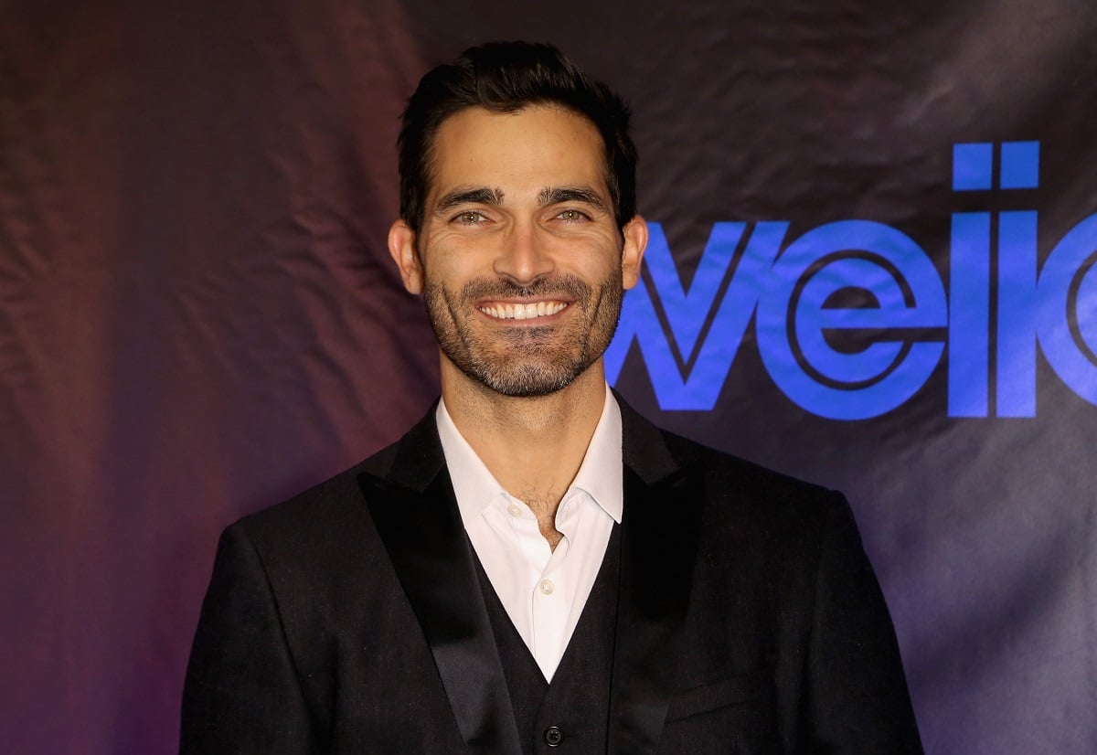 Tyler Hoechlin smiling