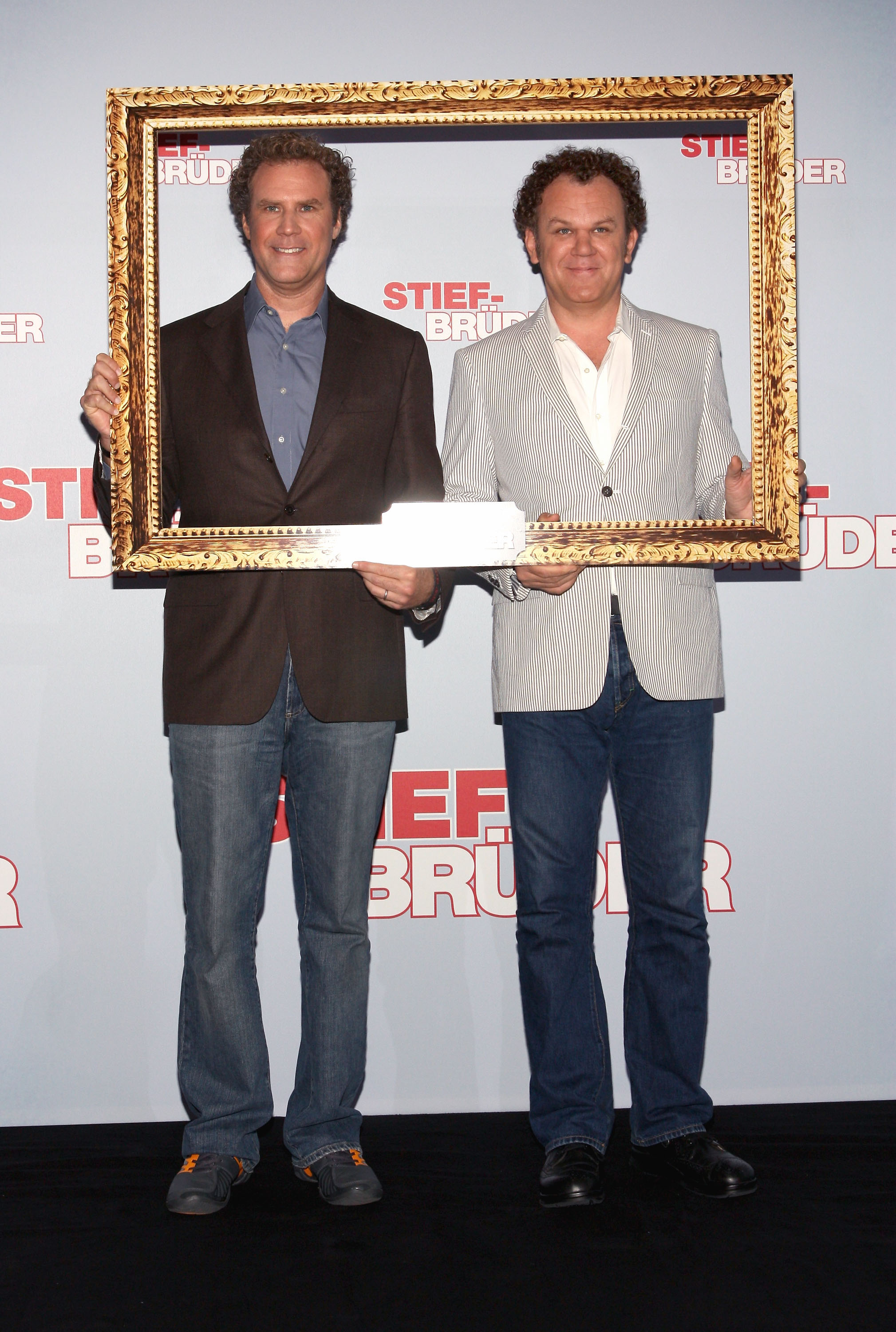 Will Ferrell and John C. Reilly attend photocall to promote the film 'Stepbrothers'