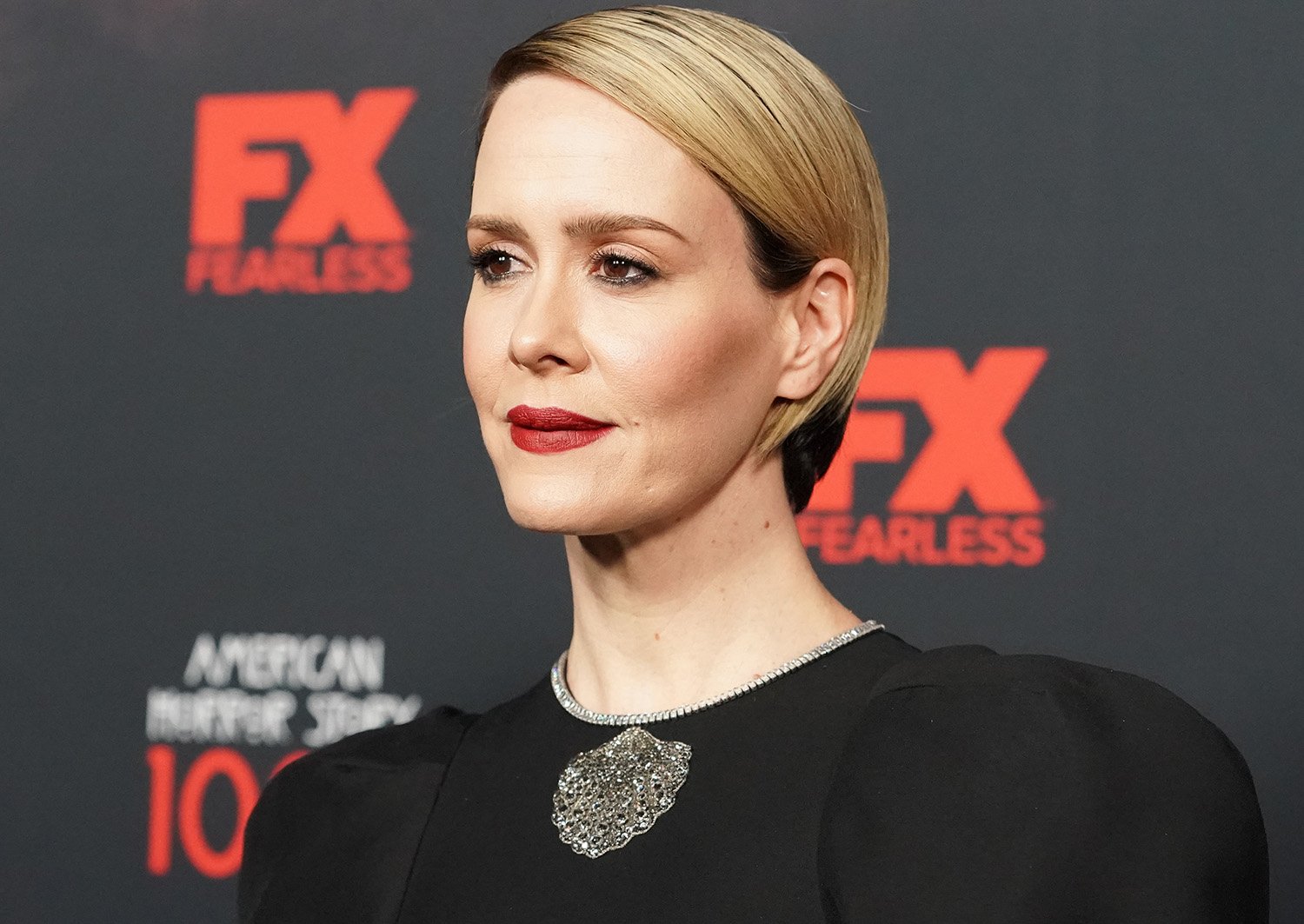 Sarah Paulson at the American Horror Story 100th Episode Celebration