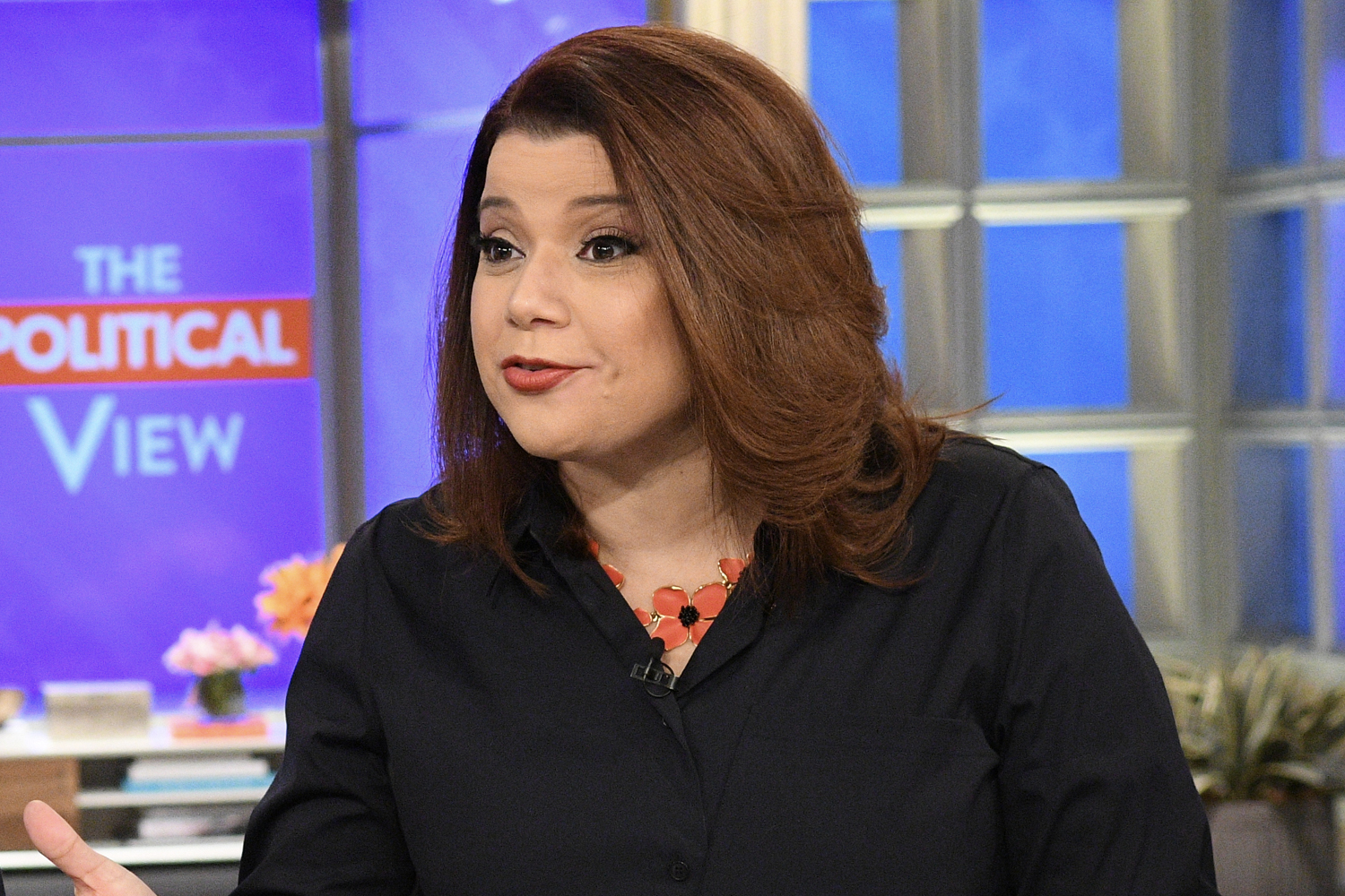 Ana Navarro talking passionately