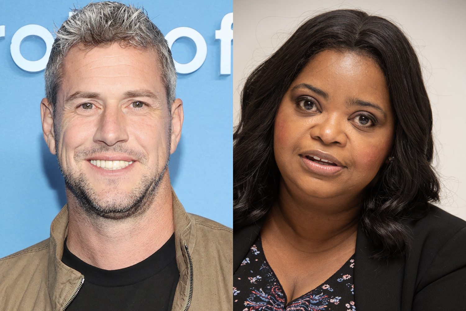 Ant Anstead and Octavia Spencer smiling