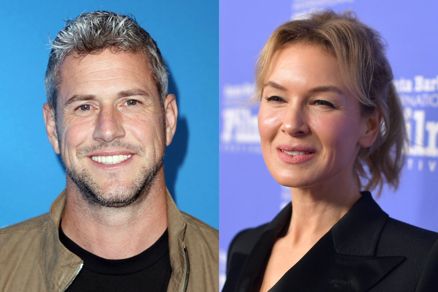 Ant Anstead and Renée Zellweger smiling