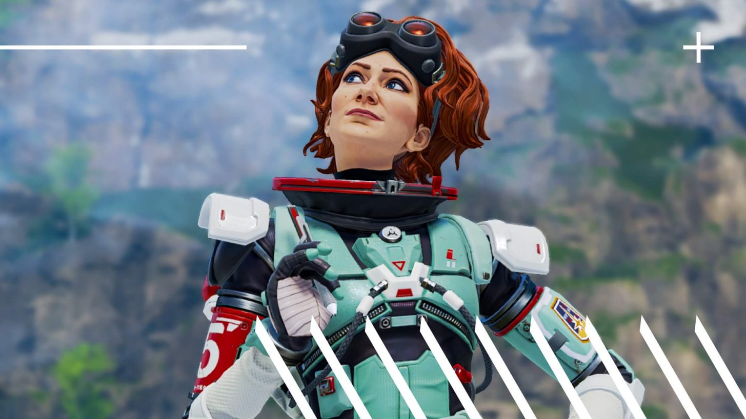 Horizon, AKA Dr. Mary Somers, in Apex Legends. Horizon was betrayed by Ash, AKA Dr. Ashleigh Reid, while researching branthium.