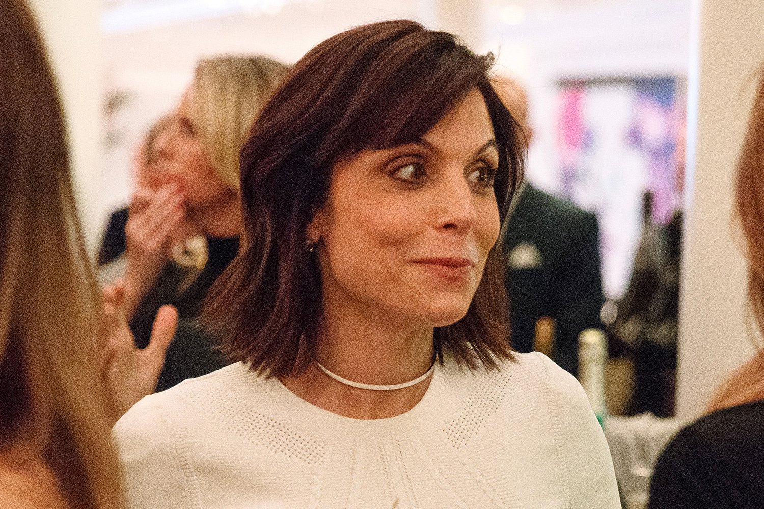 Bethenny Frankel looking cheeky