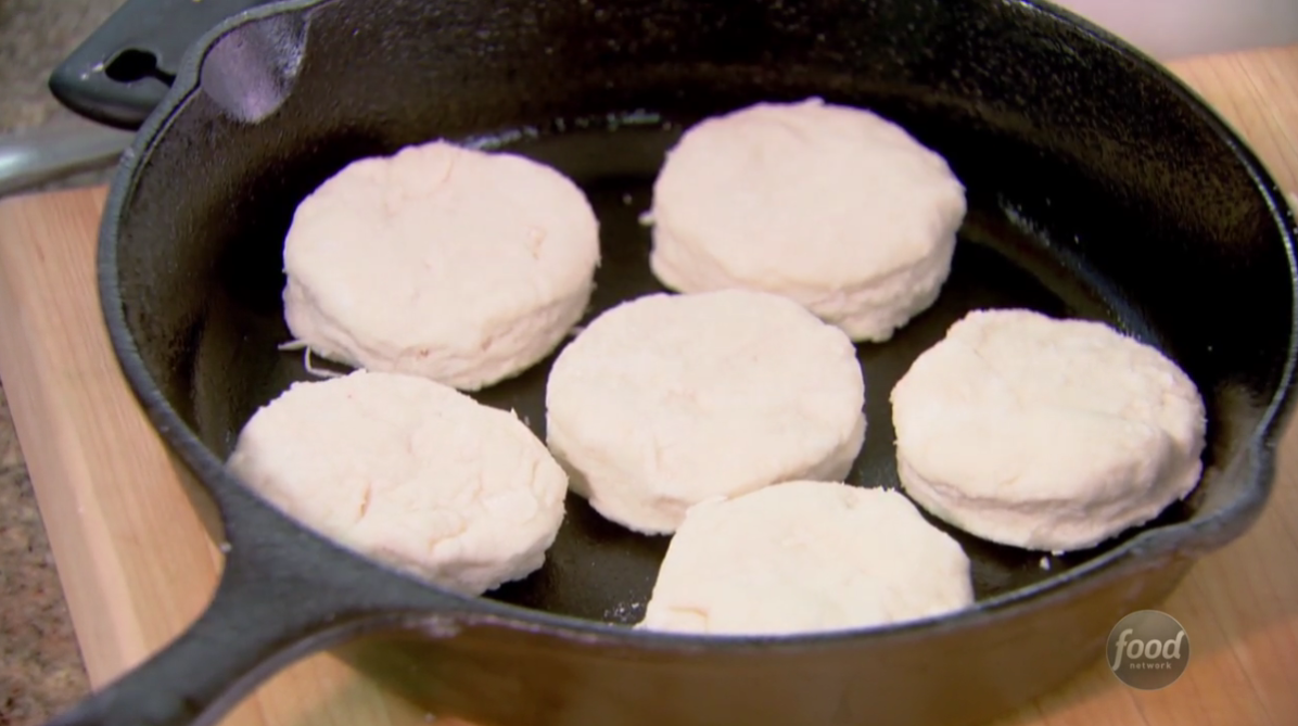 Trisha Yearwood's fathers biscuits screenshot.