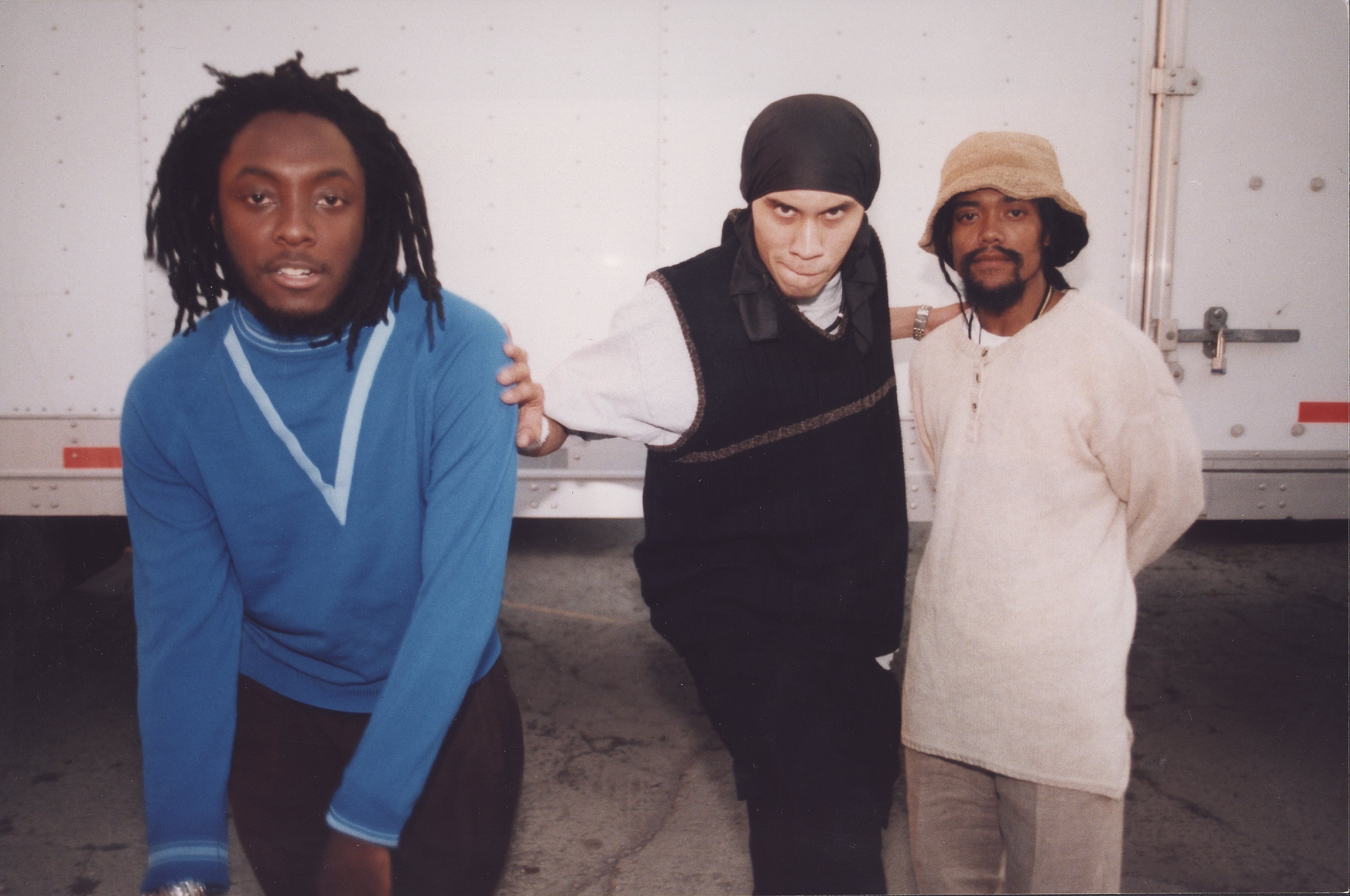 The Black Eyed Peas' Will.i.am, Taboo, and apl.de.ap
