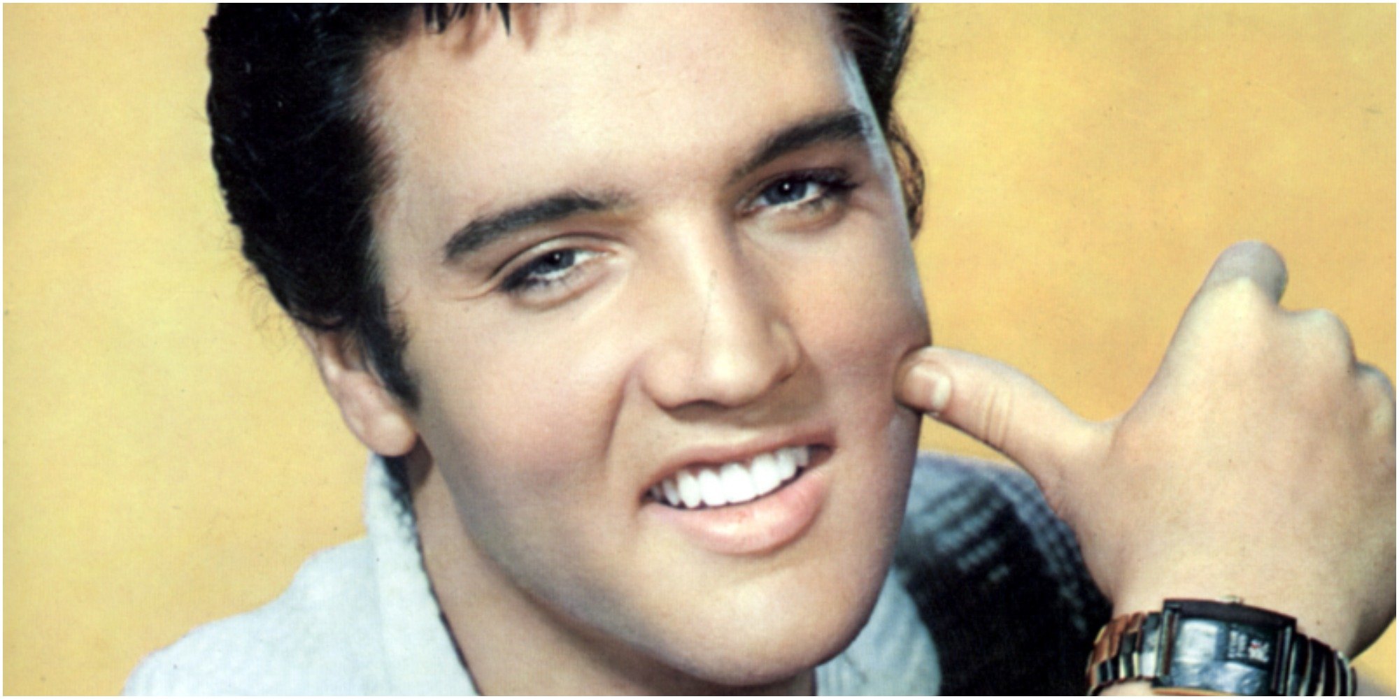 Elvis Presley in a promotional photograph.