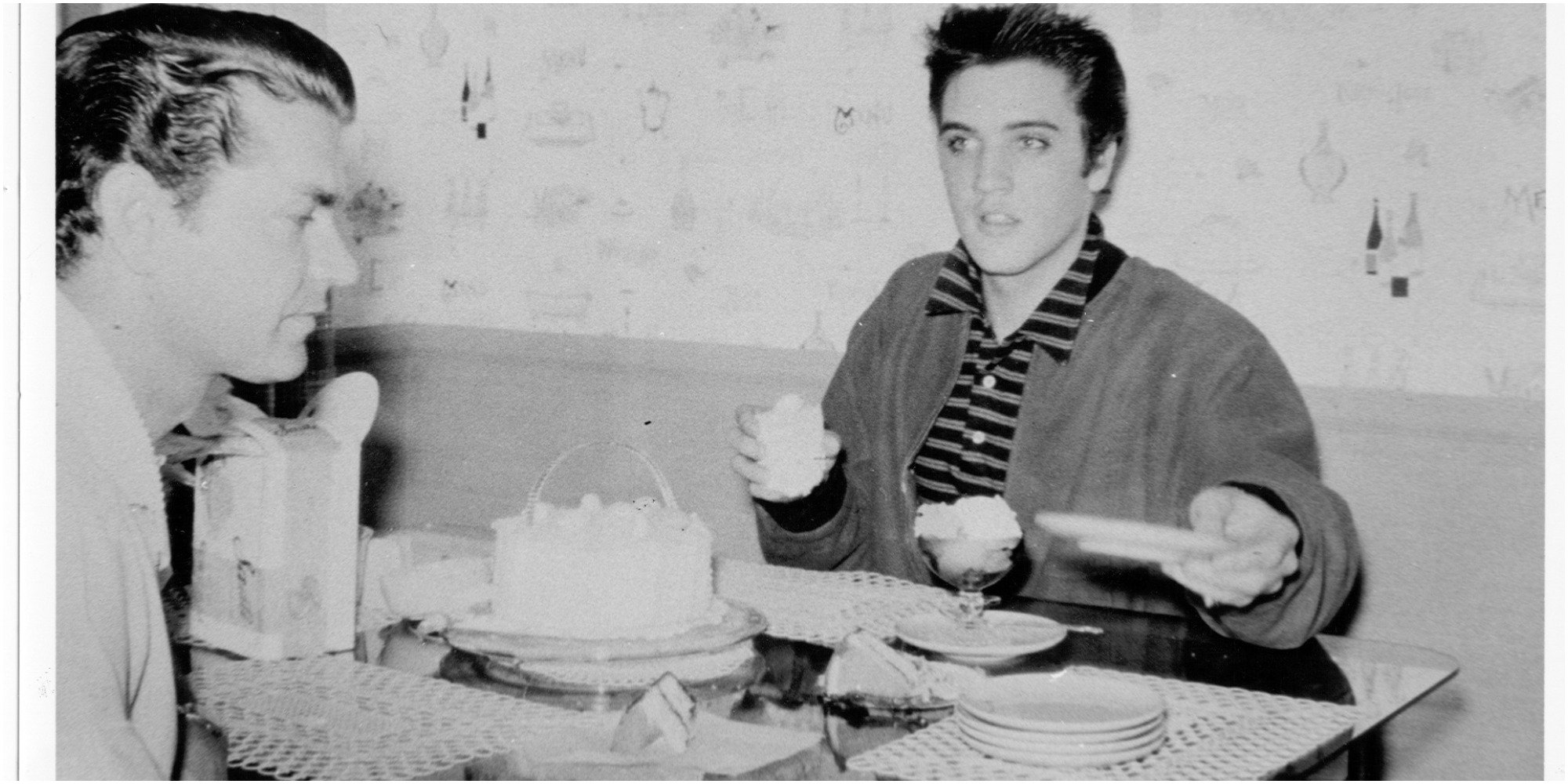 Elvis Presley also enjoyed ice cream.