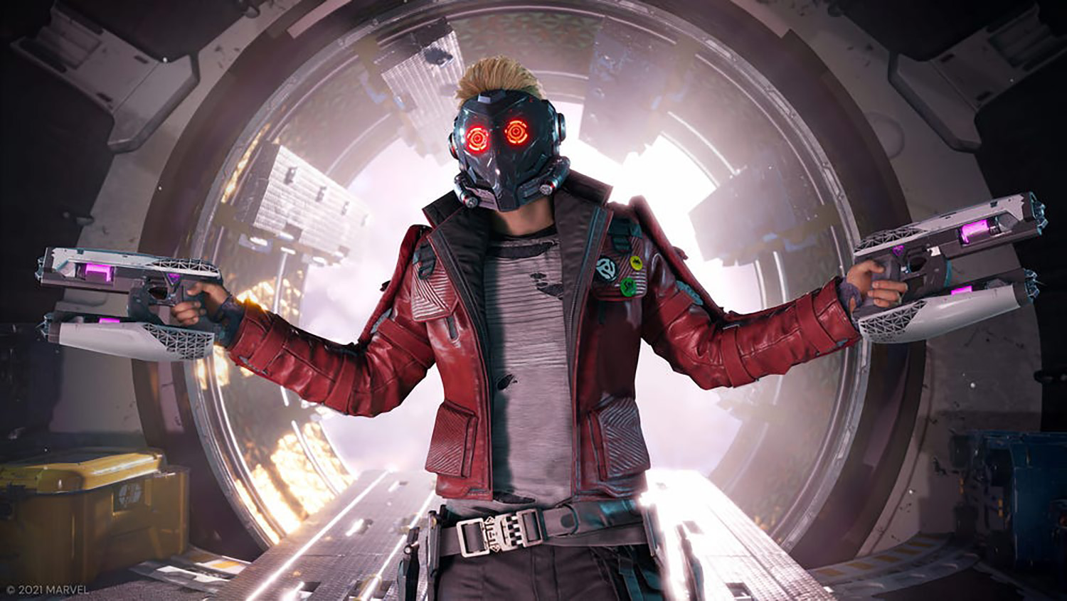 Star-Lord in Marvel's Guardians of the Galaxy game