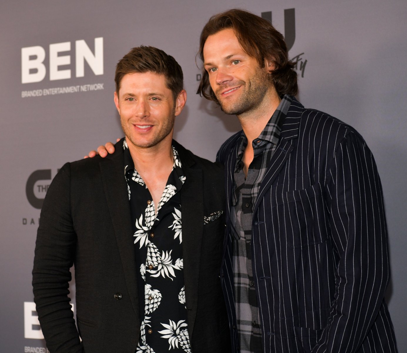 Jensen Ackles and Jared Padalecki of 'Supernatural' attend CW's Summer 2019 TCA Party