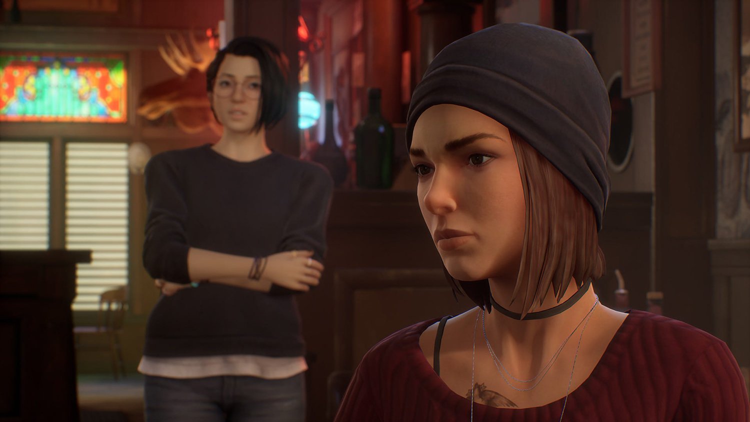 Life is Strange: True Colors characters Alex and Steph, the subject of the Wavelengths DLC