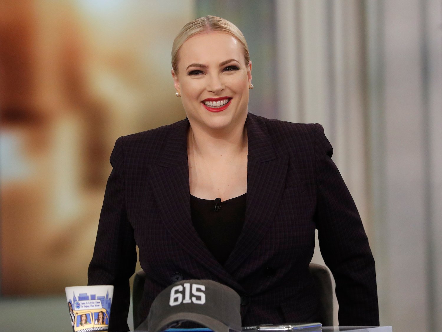 Meghan McCain smiling