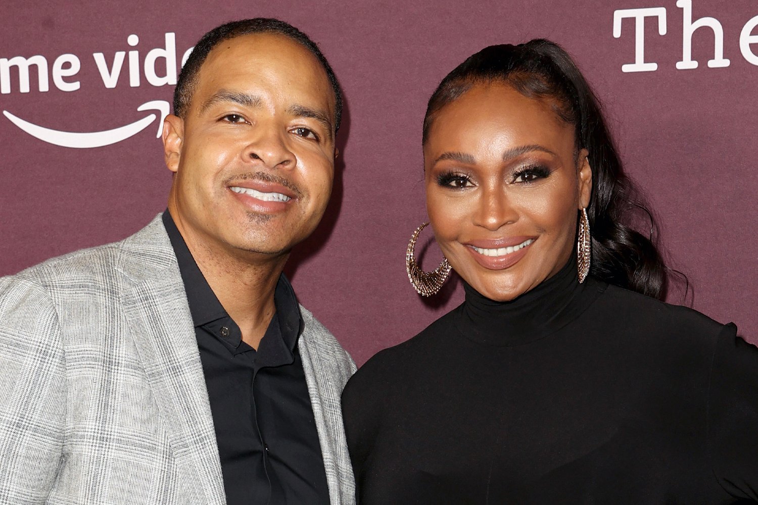 Mike Hill and Cynthia Bailey smiling
