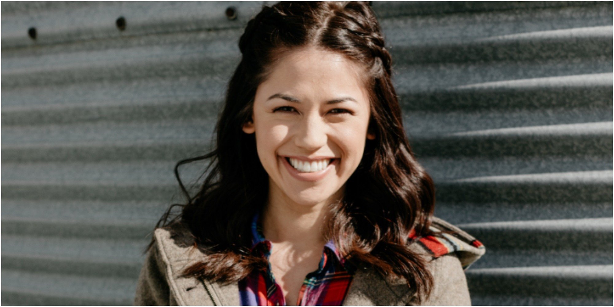 Molly Yeh smiles in a photograph, she stars in Food Network's "Girl Meets Farm."