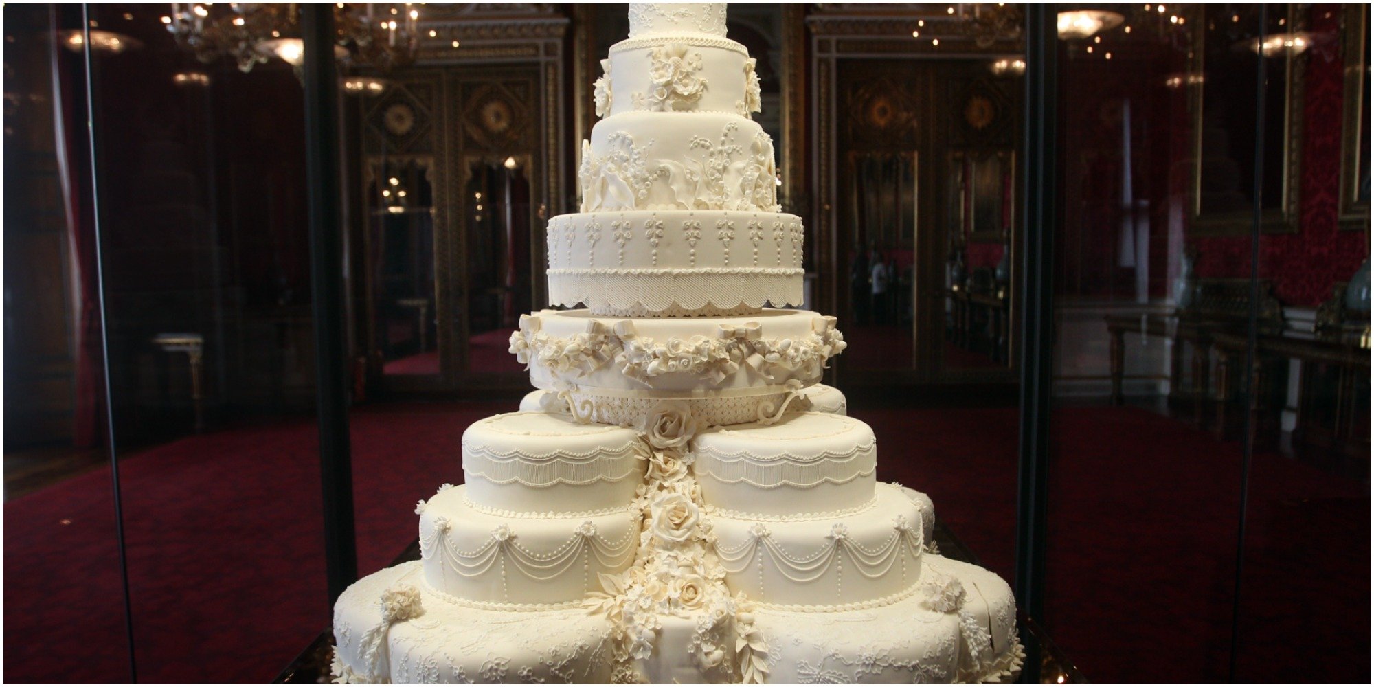 Prince William and Kate Middleton's wedding cake was a three foot tall confection made of fruitcake.