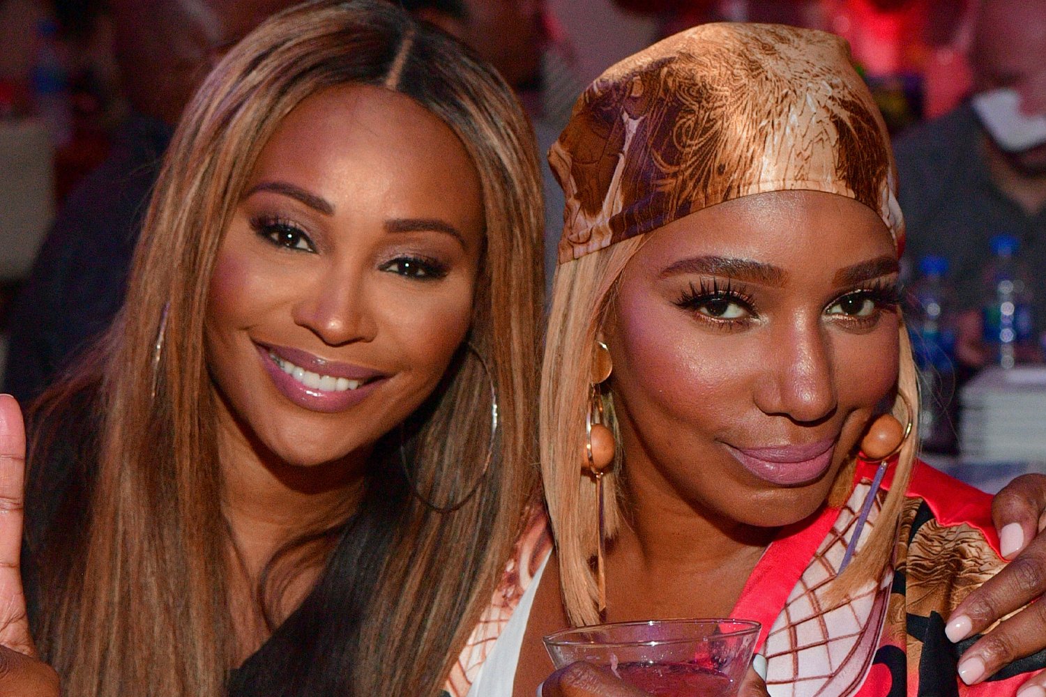 Cynthia Bailey and Nene Leakes smiling