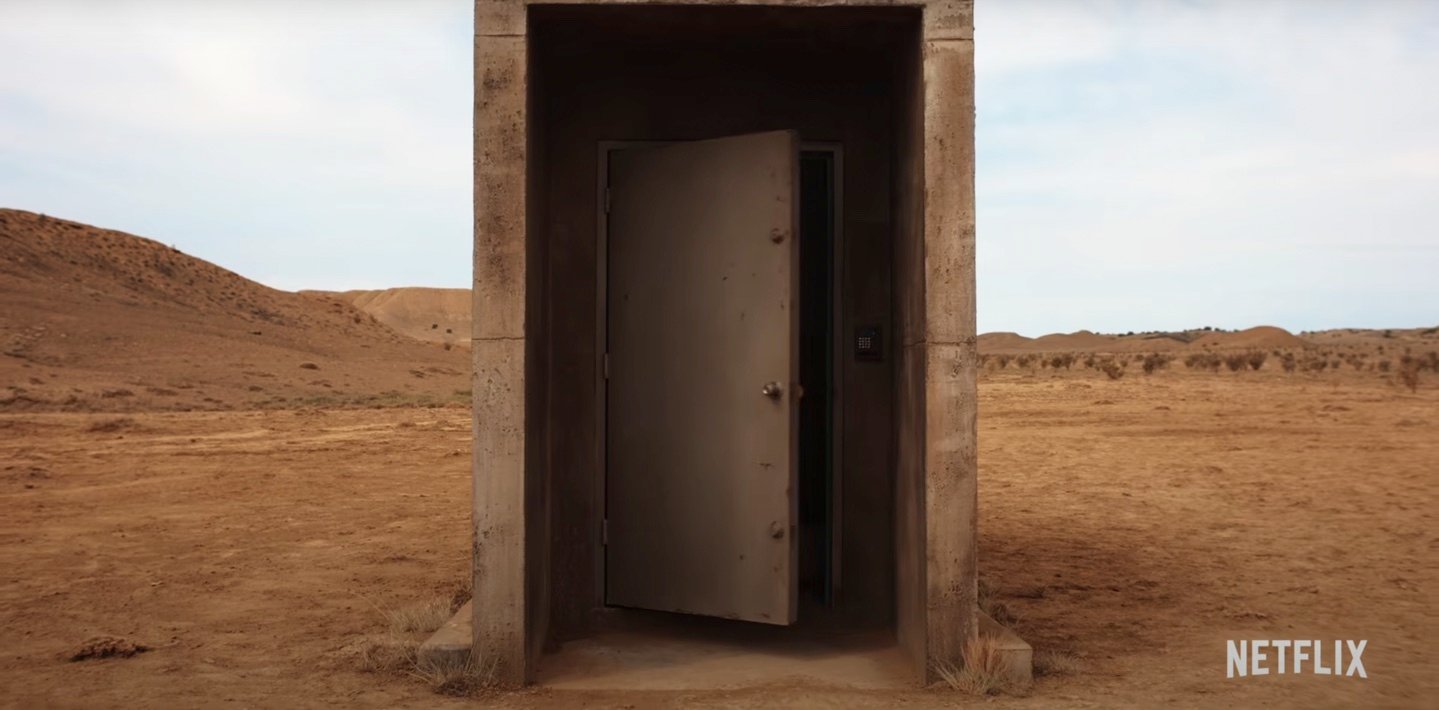 A door in the middle of the desert in 'Stranger Things' Season 4 California teaser