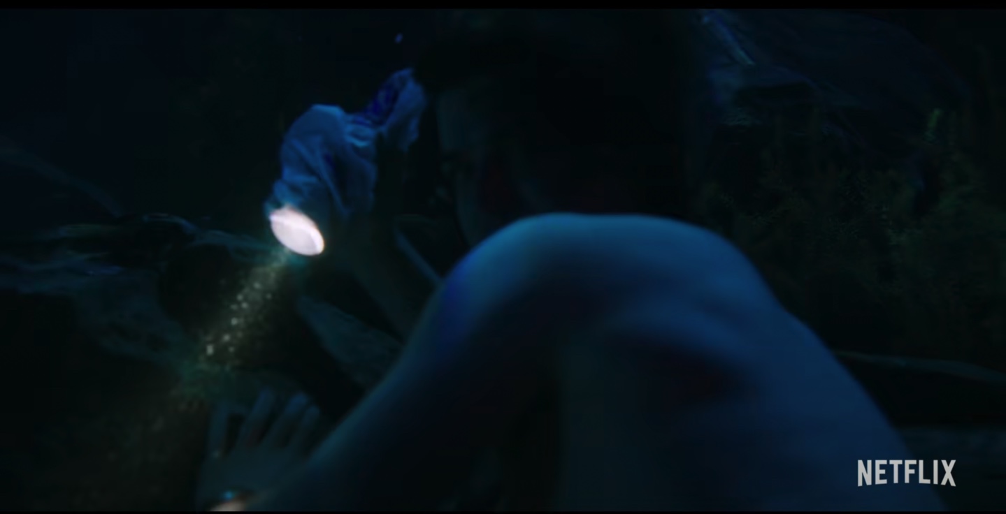 Steve Harrington in an underwater scene from 'Stranger Things' Season 4