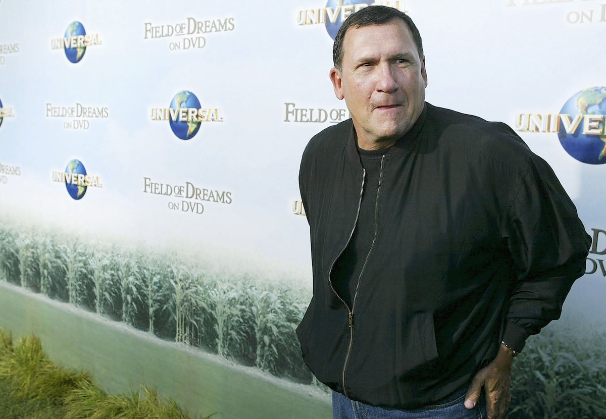 Art LaFleur of 'Field of Dreams' and 'The Sandlot in black