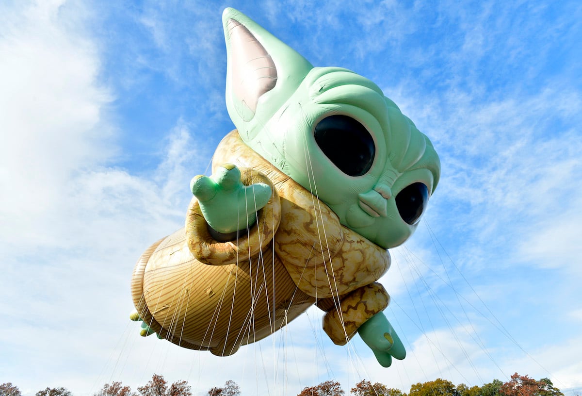 Macy's Thanksgiving Day Parade 2021 Baby Yoda balloon