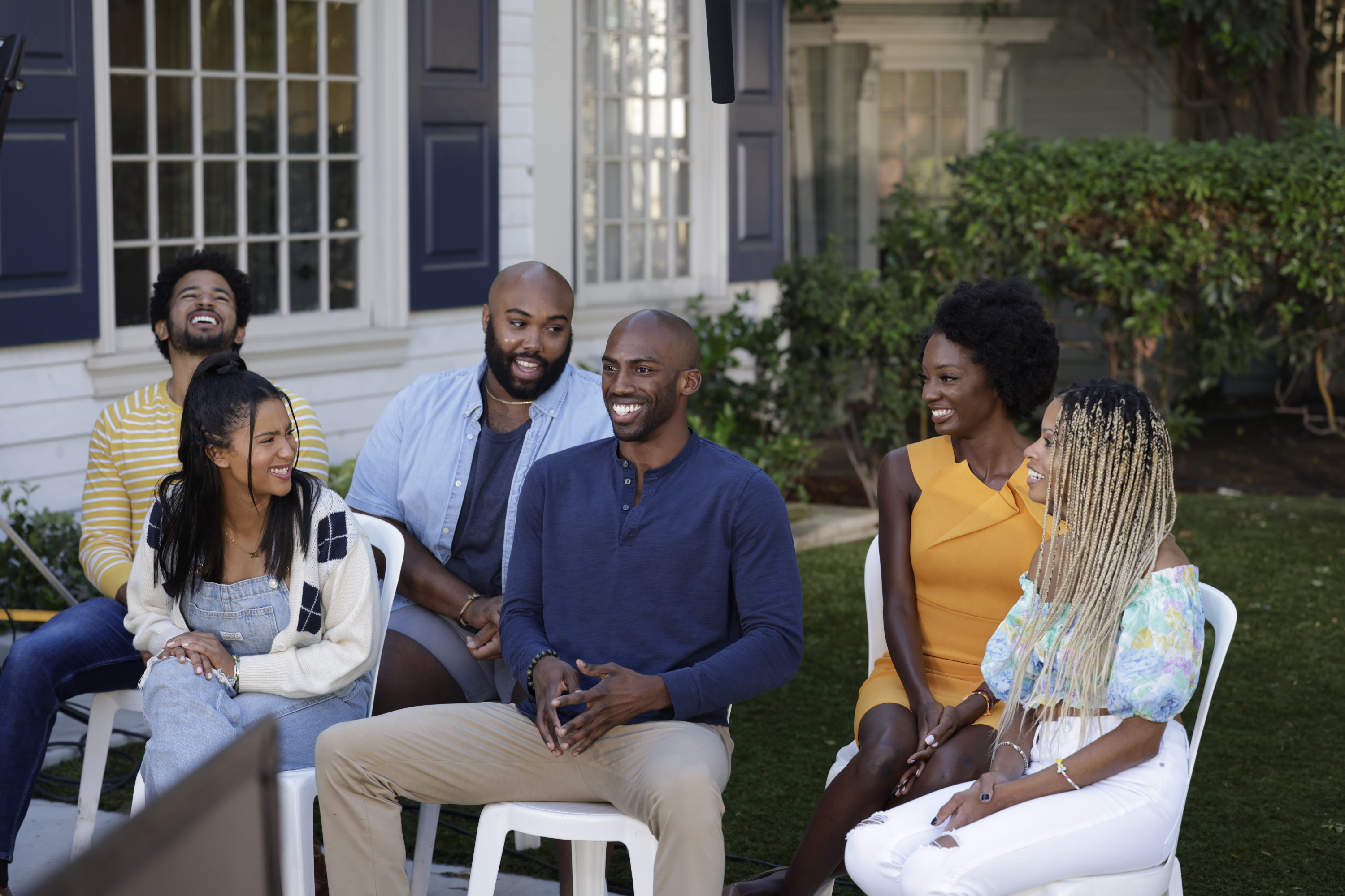 Kyland Young, Hannah Chaddha, Derek Frazier, Xavier Prather, Azah Awasum, and Tiffany Mitchell of 'Big Brother 23'