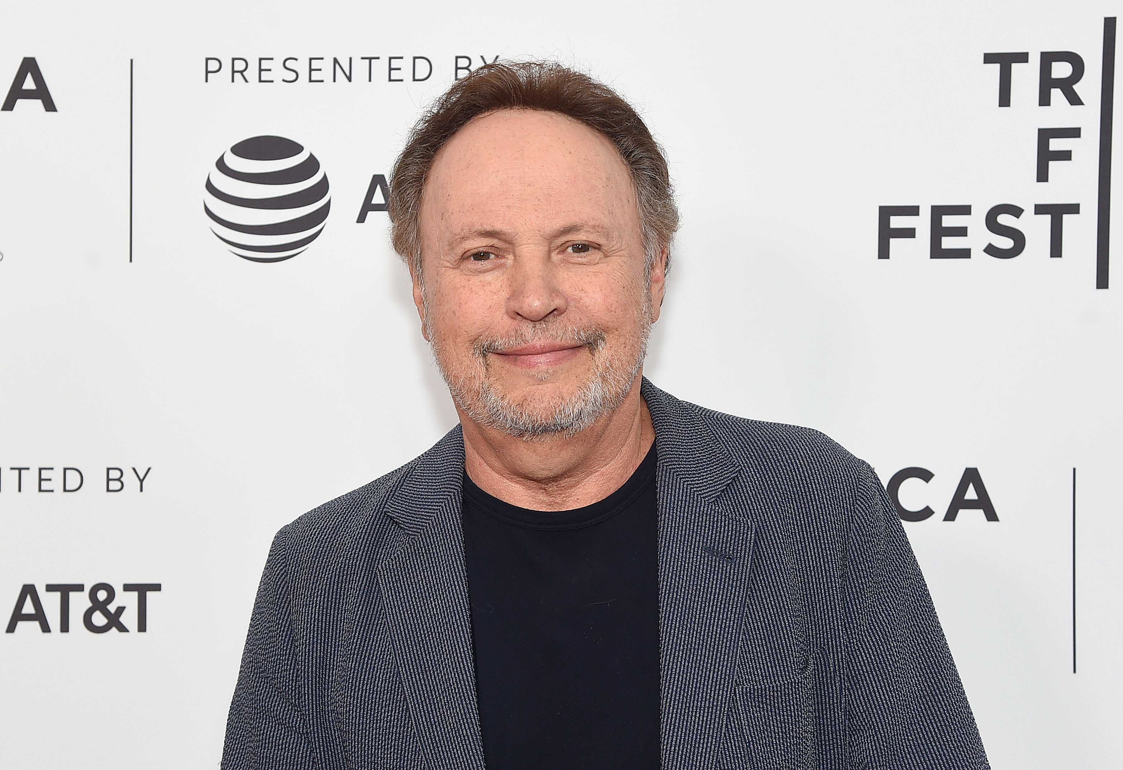 Billy Crystal attends the 'Standing Up, Falling Down' screening at the 2019 Tribeca Film Festival at SVA Theater