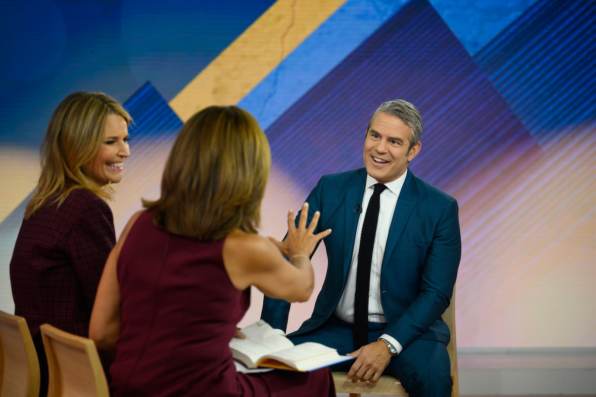 Savannah Guthrie and Hoda Kotb interview Andy Cohen