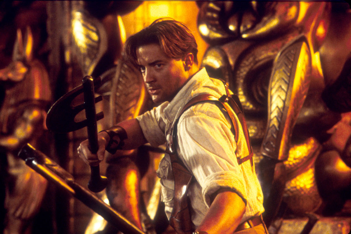 Brendan Fraser in a scene from 2001's 'The Mummy Returns'