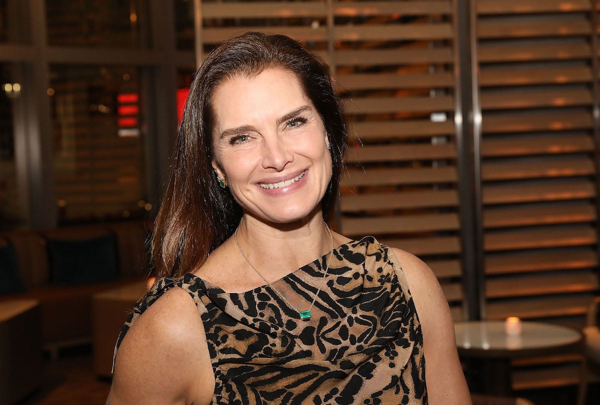 Brooke Shields attends Art Miami 2018 Lifetime Visionary Award Dinner Honoring Dennis & Debra Scholl at Boulud Sud Miami on December 6, 2018, in Miami, Florida