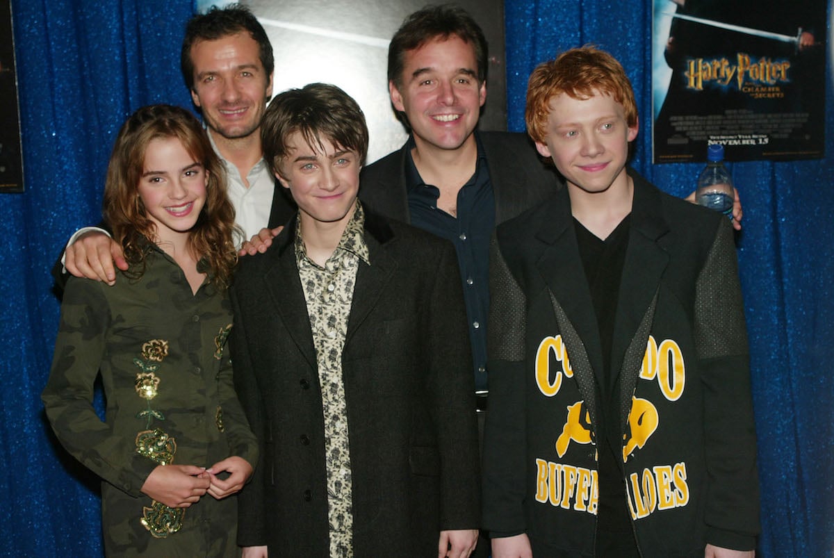Chris Columbus movies cast from 'Harry Potter' with Emma Watson, Daniel Radcliffe, and Rupert Grint