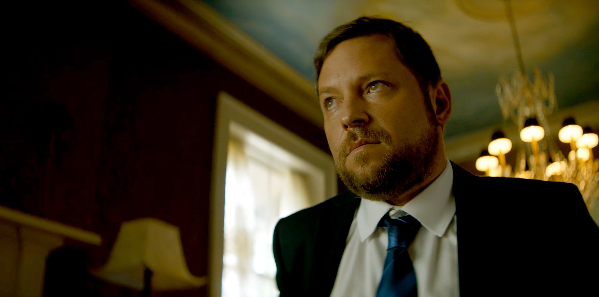 'Chucky' star Alex Vincent wears a suit and tie