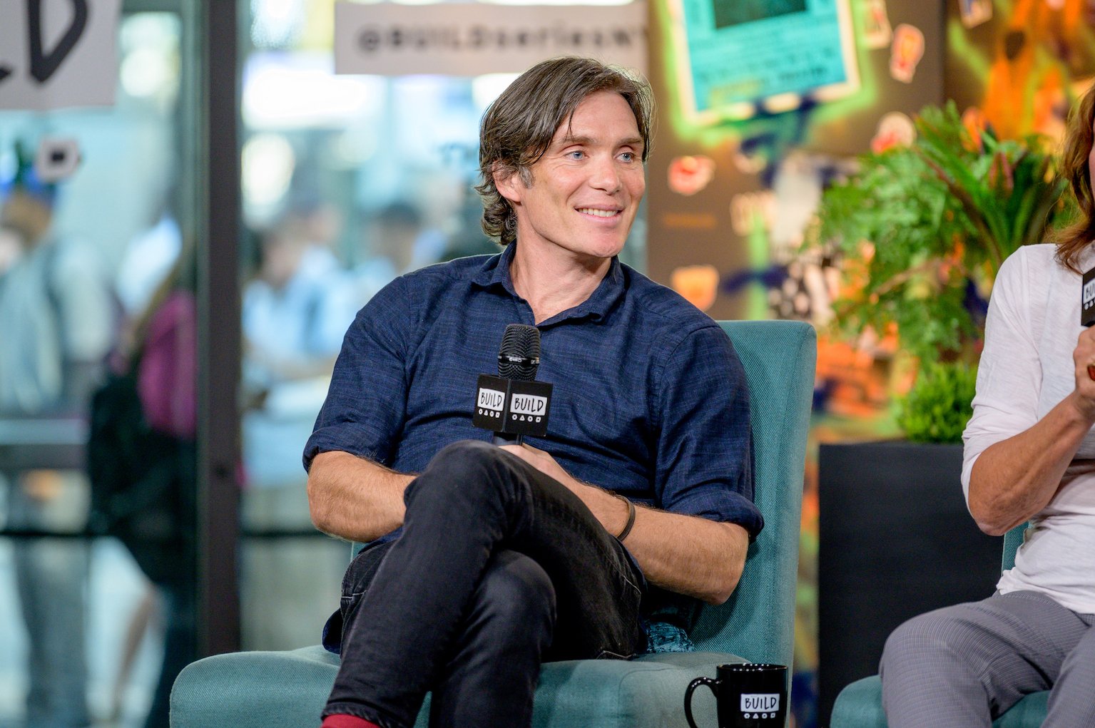 Cillian Murphy discusses 'Peaky Blinders' Season 6 while on the Build Series