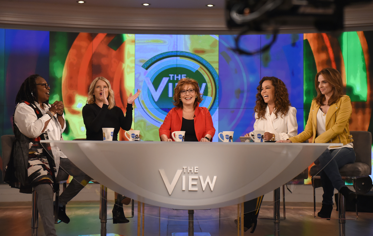 Whoopi Goldberg, Sara Haines, Joy Behar, Sunny Hostin, and Jedediah Bila of 'The View' 