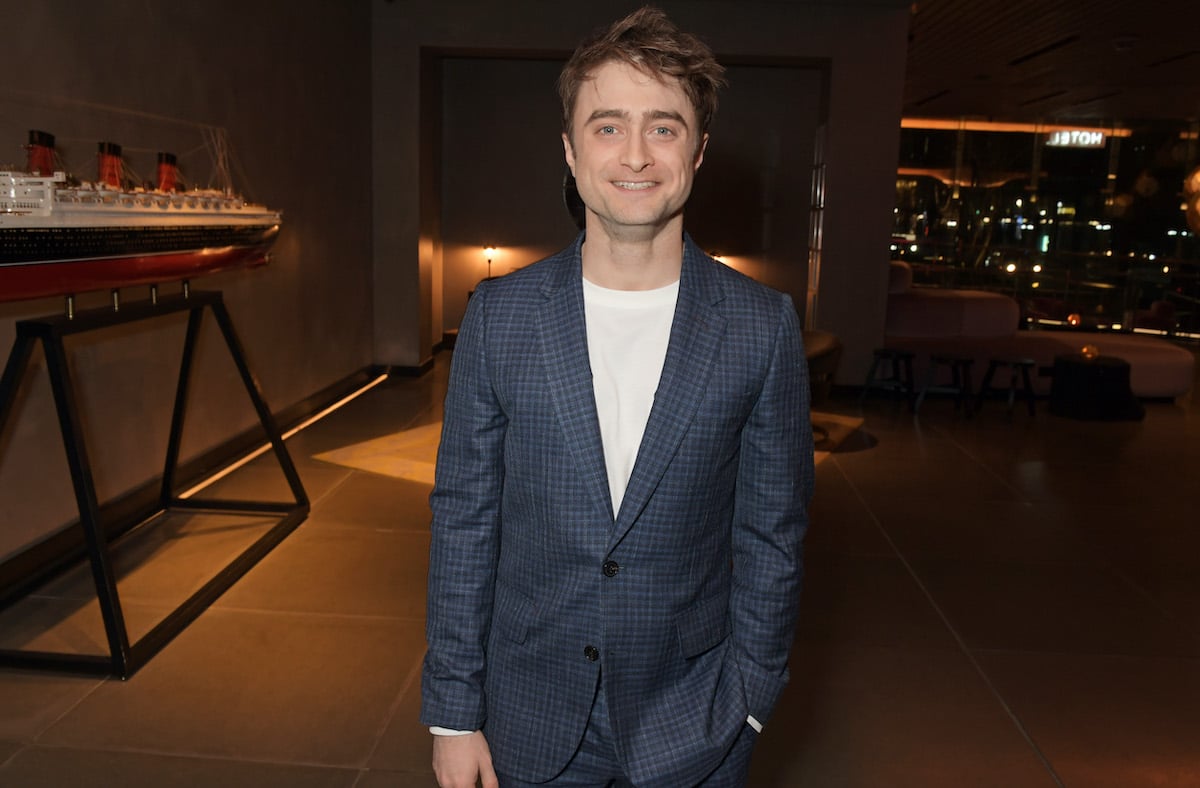 Daniel Radcliffe smiling