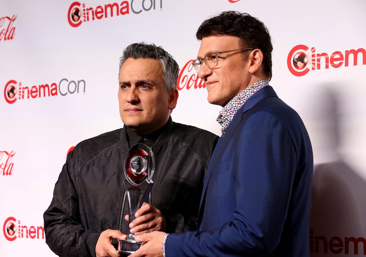 Joe Russo and Anthony Russo pose with their Directors of the Year award