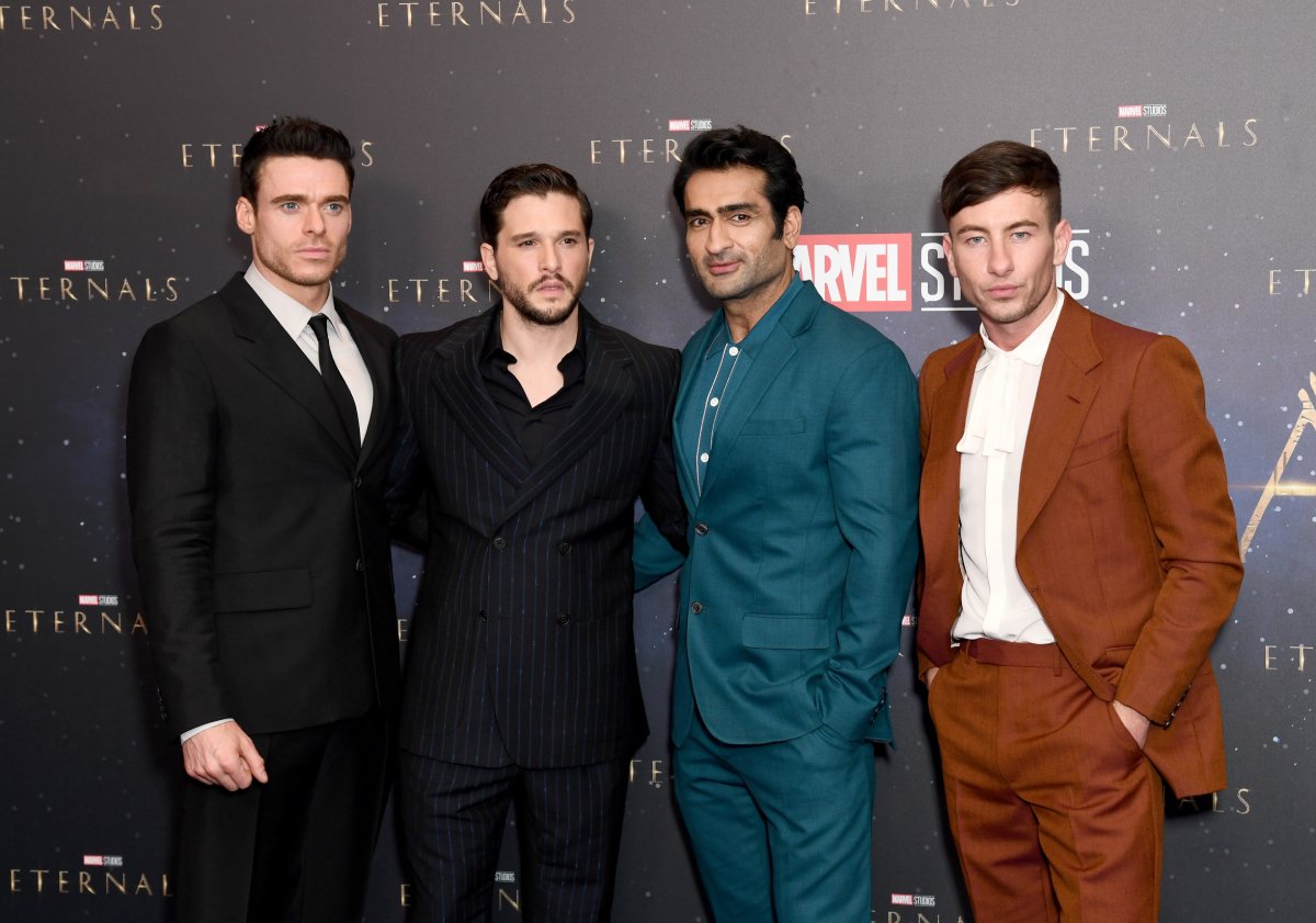 Eternals stars Richard Madden, Kit Harington, Kumail Nanjiani and Barry Keoghan