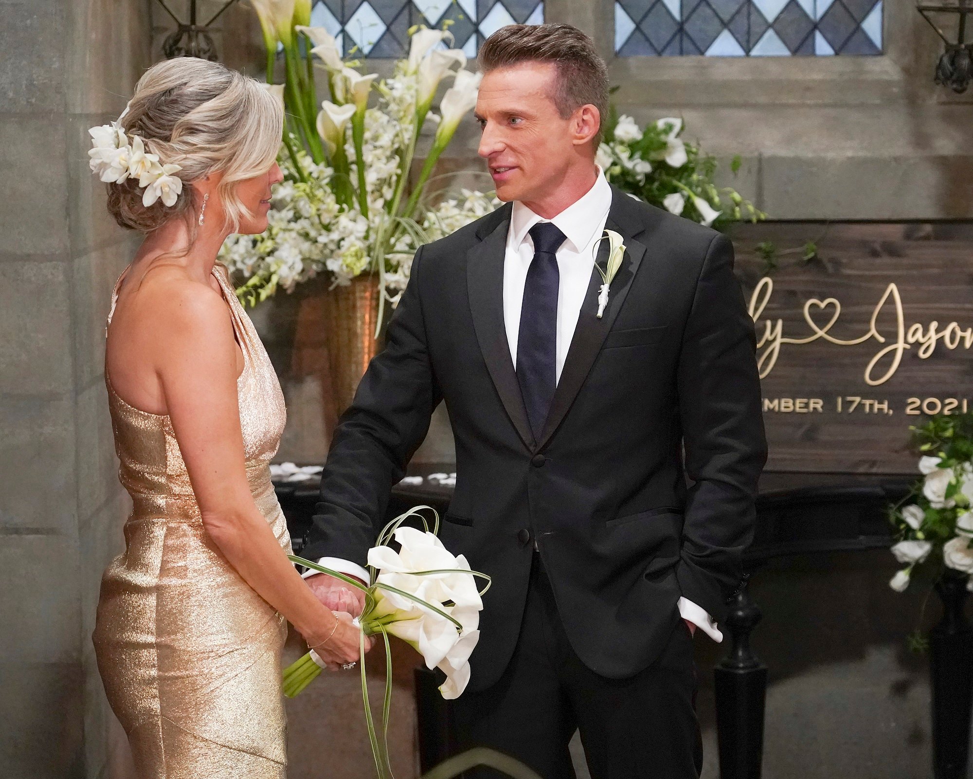 General Hospital star Steve Burton in a tuxedo