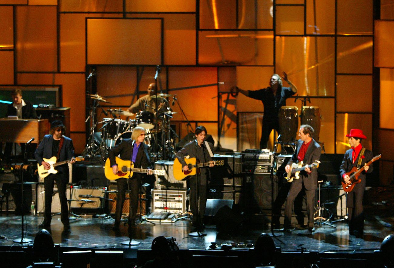George Harrison's Rock & Roll Hall of Fame induction performance, 2004. 