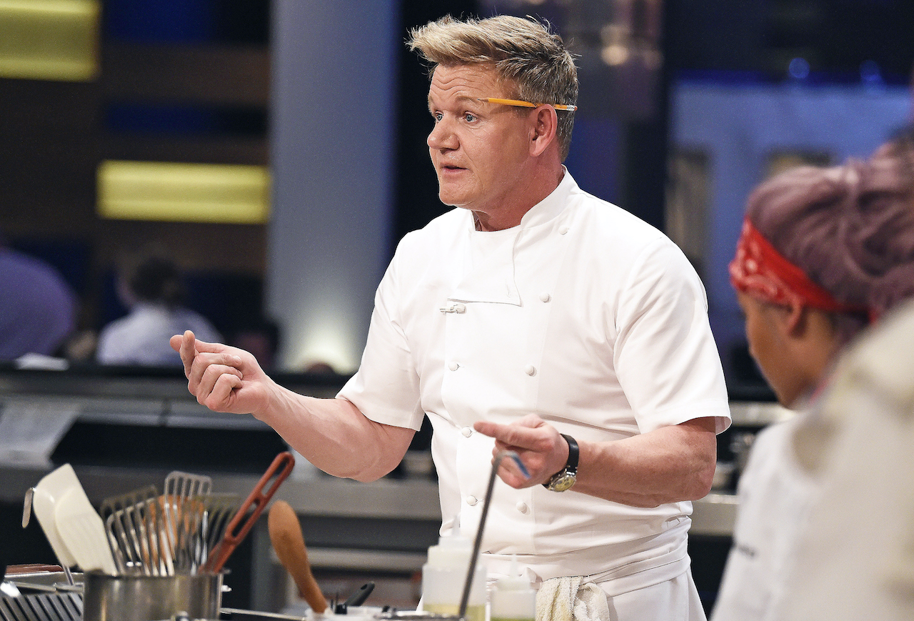 Host / Chef Gordon Ramsay in the 'Hell-Toll episode of Hell's Kitchen' 