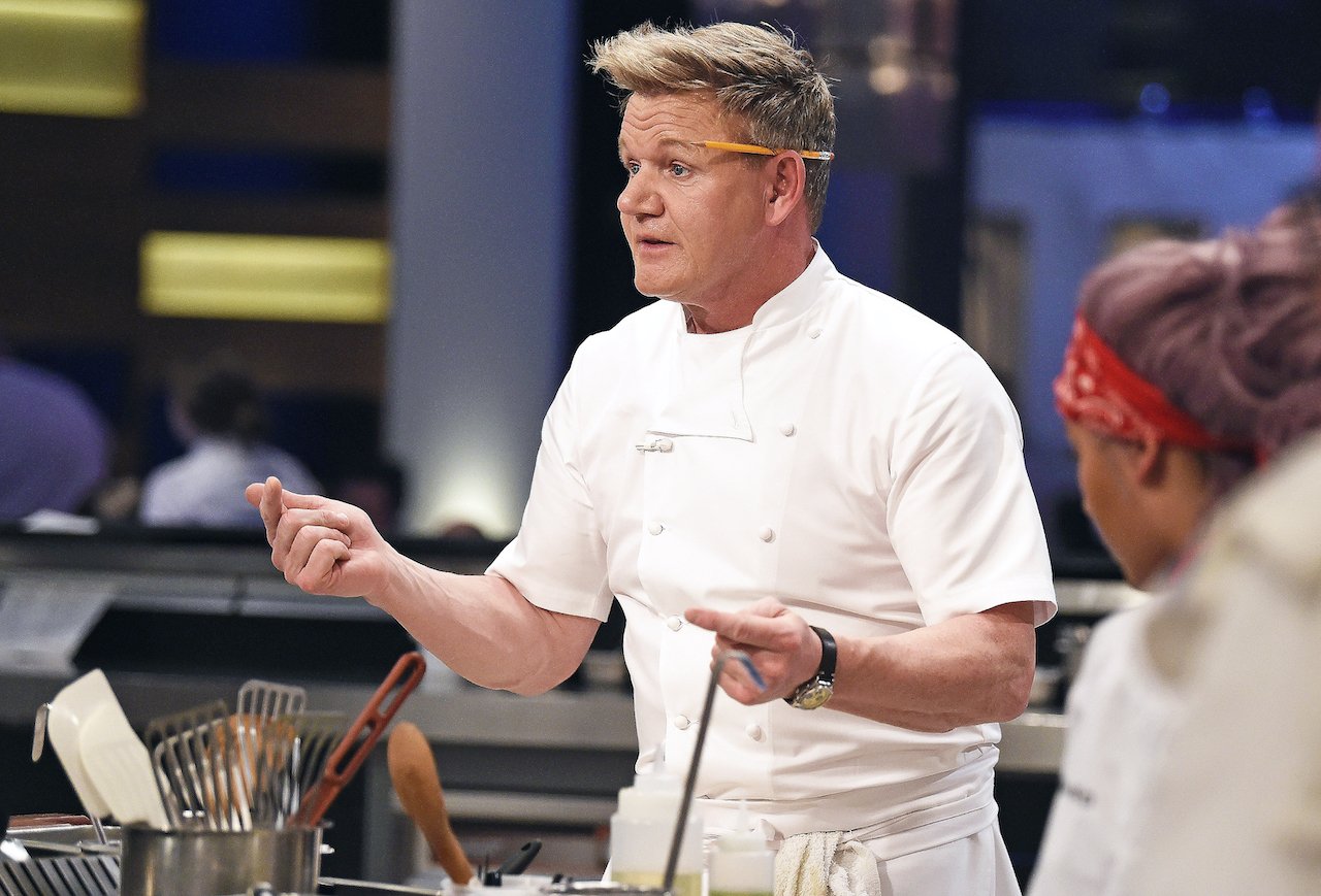 Host / Chef Gordon Ramsay in the 'Hell-Toll episode of Hell's Kitchen'