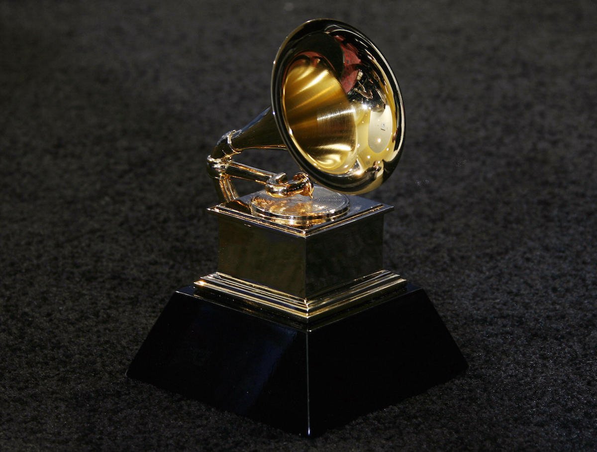 A Grammy Awards trophy in Los Angeles in February 2007