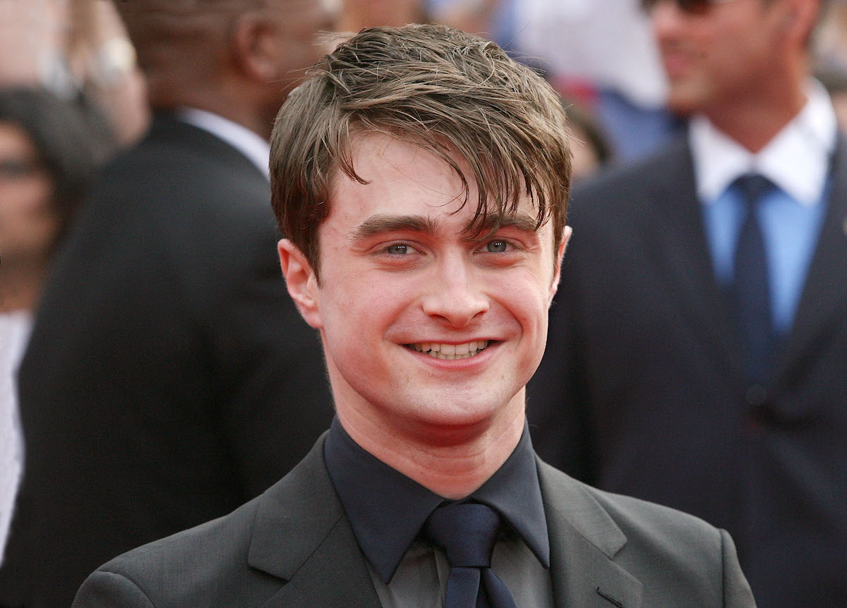 Harry Potter actor Daniel Radcliffe attends the premiere of 'Harry Potter and the Deathly Hallows - Part 2' at Avery Fisher Hall, Lincoln Center, on July 11, 2011, in New York City