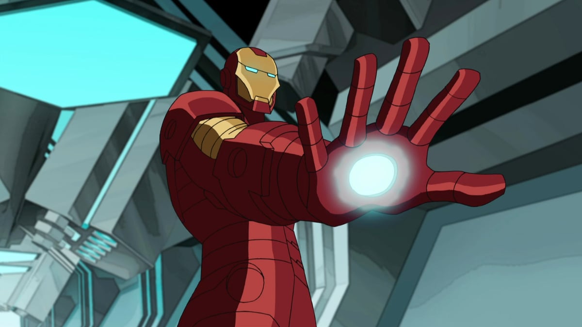 Iron Man from 'The Ultimate spider-Man' animated series