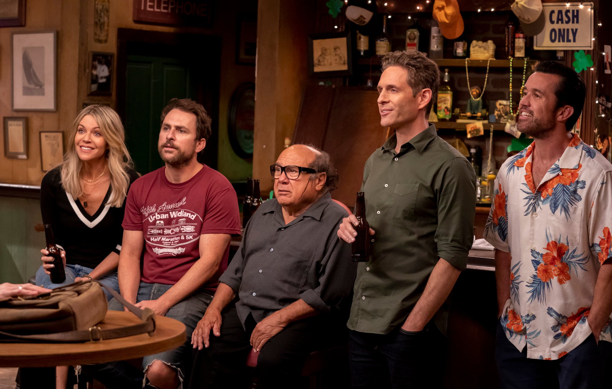 'It's Always Sunny in Philadelphia' Season 15 cast in Paddy's Pub