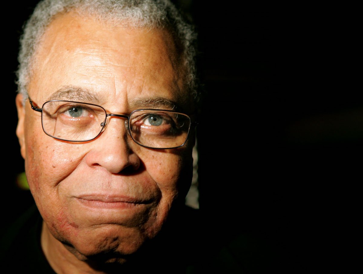 Star Wars voice actor James Earl Jones in 2005